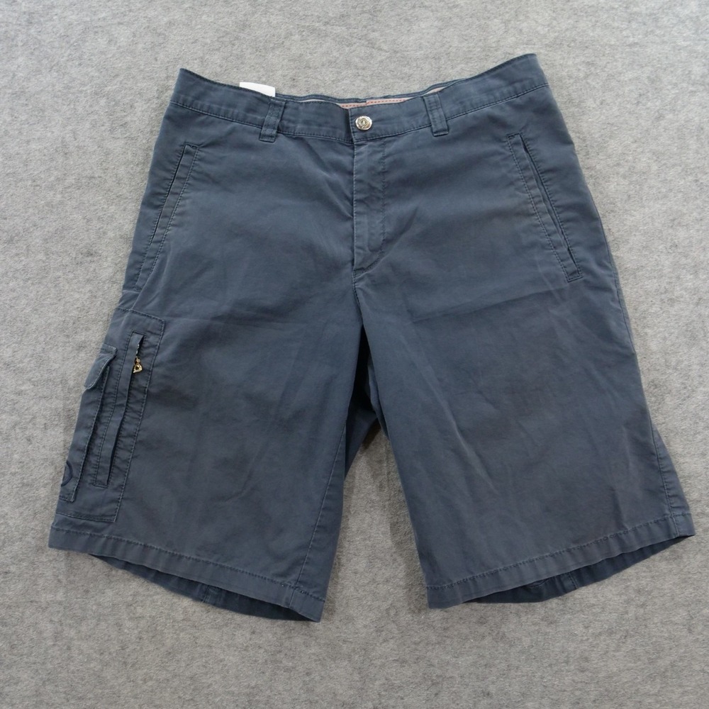 Bogner Shorts Mens 34 Blue Cargo Golf Stretch  Cargo Utility Bermuda